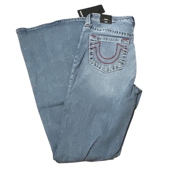 True Religion 207789 San Clemente Charlie HR Vintage Flare Jeans Size 28 New - Picture 1 of 9